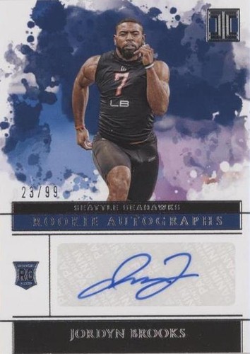 2020 Panini Impeccable Jordyn Brooks #151