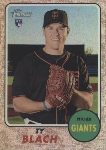 2017 Topps Heritage High Number - Ty Blach #THC-659