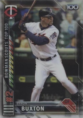 2016 Bowman - Byron Buxton #BTP-2