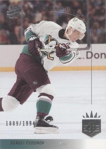 2003-04 SP Authentic - Sergei Fedorov #SP8