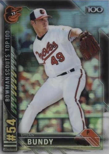 2016 Bowman - Dylan Bundy #BTP-54