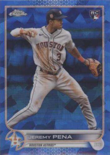 Jeremy Pena 2022 Topps Update Rookie RC Card #US253 Houston Jeremy Pena 2022 Topps Update Rookie RC Card #US253 Houston