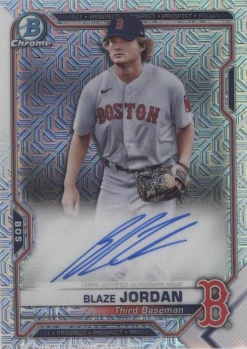 2021 Bowman Chrome - Blaze Jordan #BCMA-BJ