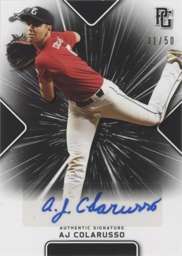 2021 Leaf Perfect Game National Showcase - Aj Colarusso #BA-AJC