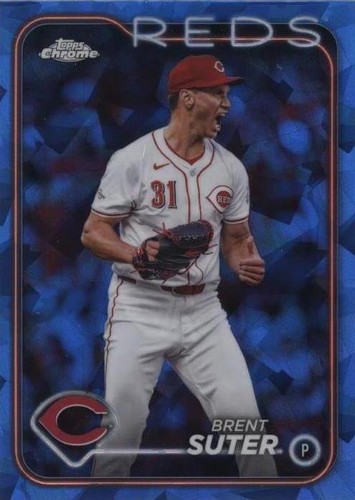 2024 Topps Chrome Update Series Sapphire Edition - Brent Suter #USCS78