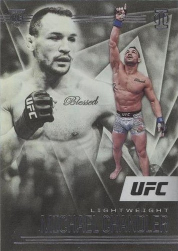 MICHAEL CHANDLER #108 RC Holo 2021 Chronicles Black UFC