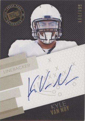 2014 Press Pass Kyle Van Noy #PPS-KVN