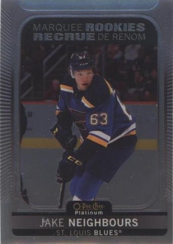 2021-22 O-Pee-Chee Platinum - Jake Neighbours #278