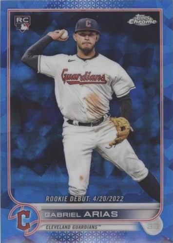 2022 Topps Chrome Update Series Sapphire Edition - Gabriel Arias #US321