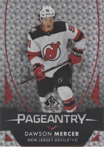 2023-24 Sp Authentic - Dawson Mercer #P-20