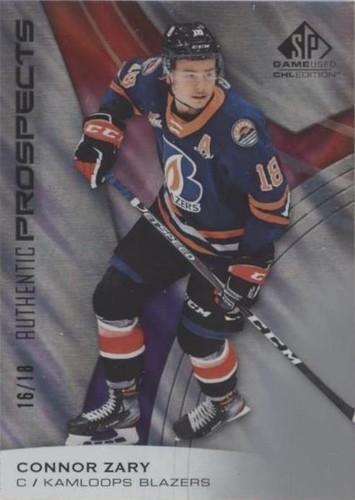 2019-20 Upper Deck SP Game Used CHL Edition - Connor Zary #30