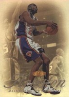 1999-00 Flair Showcase - Allan Houston #82