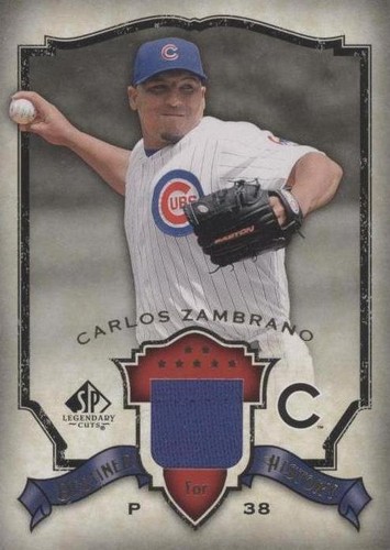 2008 SP Legendary Cuts - Carlos Zambrano #DH-CZ