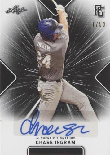 2021 Leaf Perfect Game National Showcase - Chase Ingram #BA-CI1