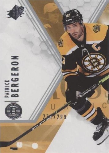 2021-22 SPx - Patrice Bergeron #37