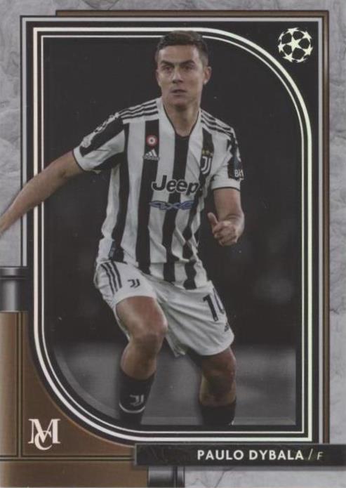 2021-22 Topps Museum Collection UCL Paulo Dybala #15