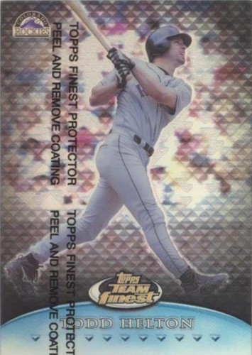 1999 Topps Finest - Todd Helton #TF9