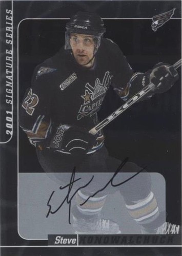 2000-01 In the Game Be A Player Signature Series - Steve Konowalchuk #13