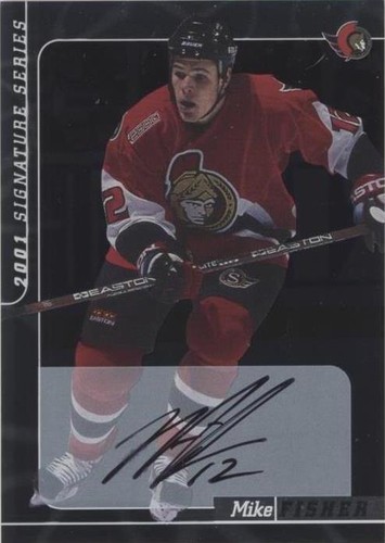 2000-01 In the Game Be A Player Signature Series - Mike Fisher #184