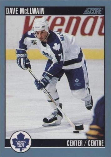 1992-93 Score Canadian - Dave McLlwain #122