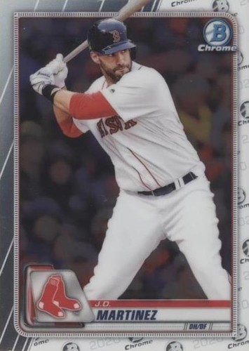 2020 Bowman Chrome - J.D. Martinez #17