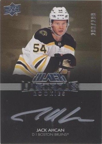 2021-22 SPx - Jack Ahcan #LRS-JA