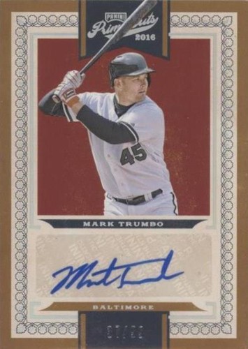 2016 Panini Prime Cuts - Mark Trumbo #178