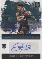 2020 Panini Impeccable John Hightower IV #160