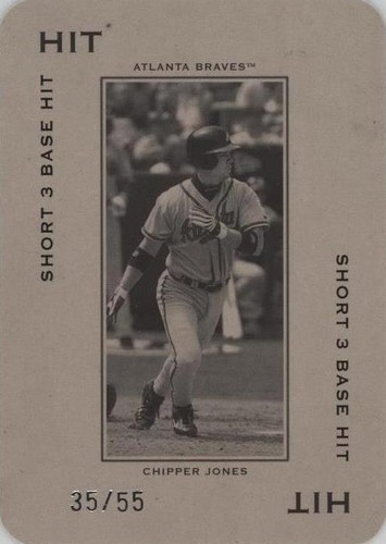 2005 Donruss Throwback Threads - Chipper Jones #PG-7