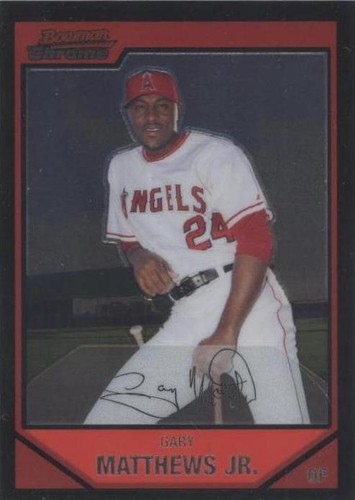 2007 Bowman Chrome - Gary Matthews Jr. #39