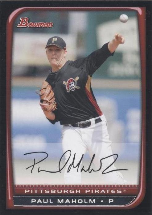 Bowman - Paul Maholm #18 2008
