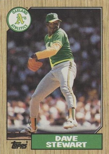 1987 Topps - Dave Stewart #14
