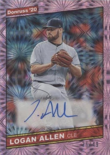 2020 Panini Donruss - Logan Allen #86S-LA