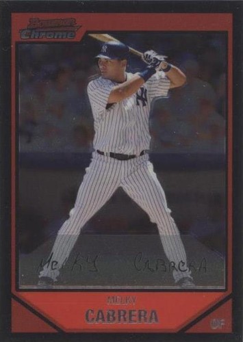 2007 Bowman Chrome - Melky Cabrera #7