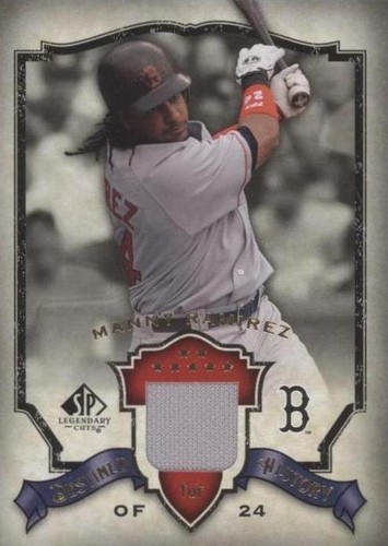 2008 SP Legendary Cuts - Manny Ramirez #DH-MR