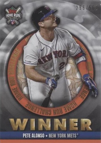 2022 Topps Home Run Challenge Winners - Pete Alonso #HRCW-10