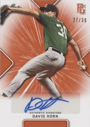 2021 Leaf Perfect Game National Showcase - David Horn #BA-DH2