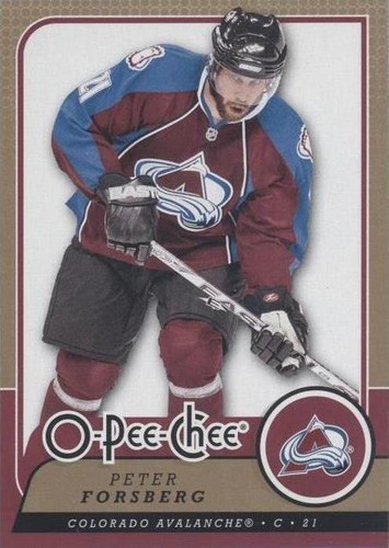 2008-09 O-Pee-Chee - Peter Forsberg #428