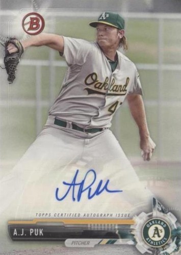 2017 Bowman - A.J. Puk #PA-AP