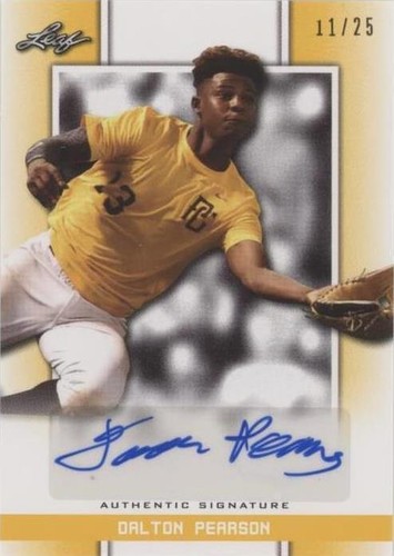 2019 Leaf Perfect Game National Showcase - Dalton Pearson #BA-DP1