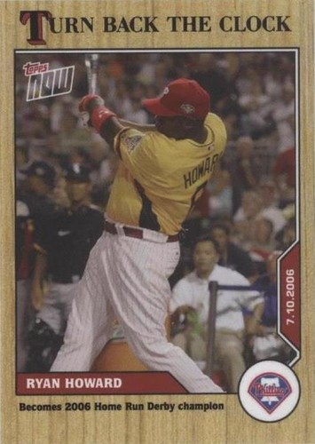 2020 Topps Now Turn Back the Clock - Ryan Howard #102