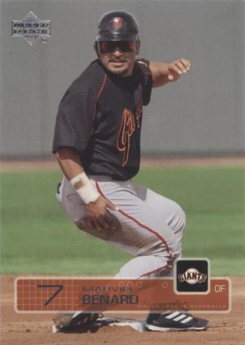 2003 Upper Deck - Marvin Benard #441