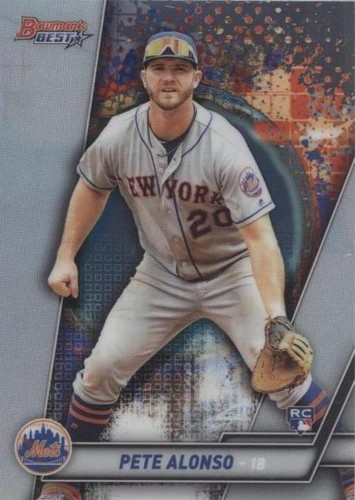 その他 Pete Alonso Bowman Topps MLB PSA 2019 Bowman's Best Pete Alonso Refractor #32 Rookie Mets UX2384 | eBay