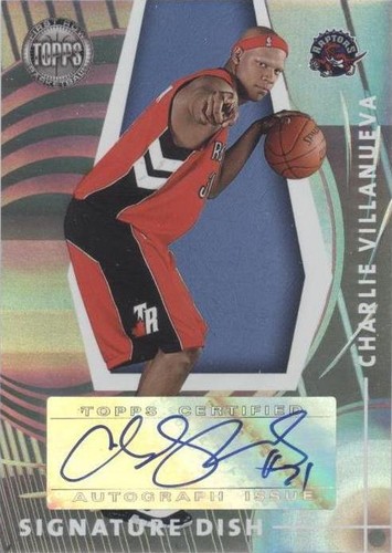 2005-06 Topps First Row - Charlie Villanueva #SD-CV