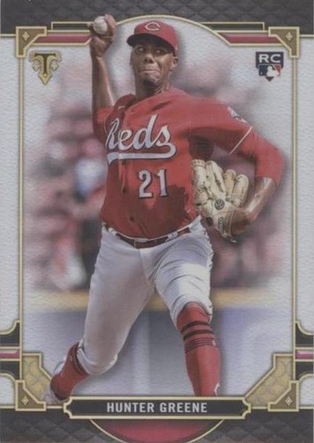 2022 Topps Triple Threads - Hunter Greene #13