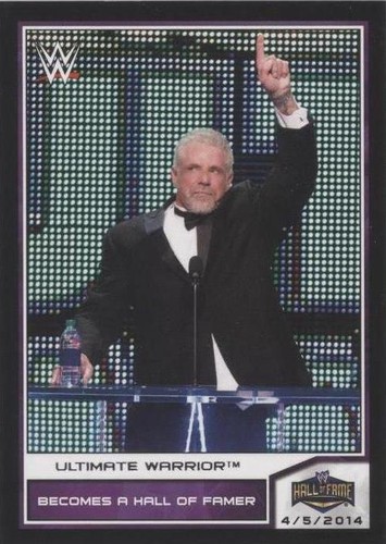 2014 Topps WWE Road to Wrestlemania - Ultimate Warrior #98