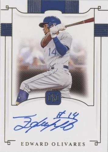 2021 Panini National Treasures - Edward Olivares #RSJ-EO