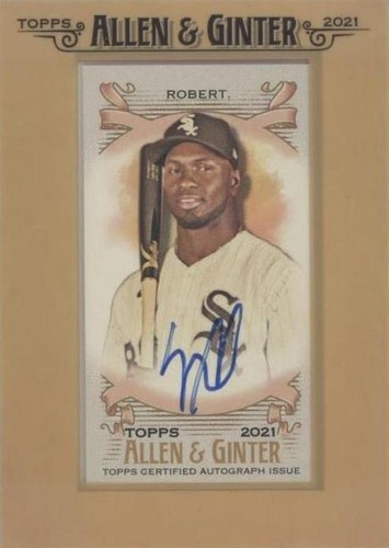 2021 Topps Allen & Ginter's - Luis Robert #FMA-LR