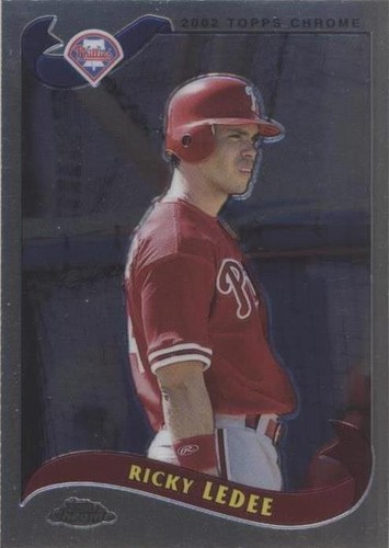 2002 Topps Chrome - Ricky Ledee #594