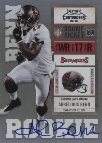 2010 Playoff Contenders Arrelious Benn #203